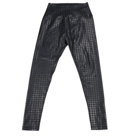 BEYOND YOGA Caught in the Midi Legging Houndstooth Black Size Medium - Picture 4 of 8